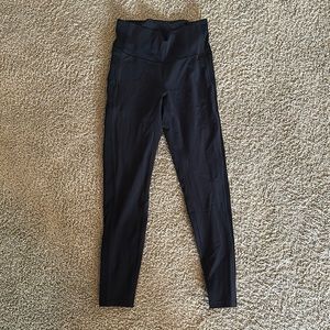Black size 10 lulu lemon leggings